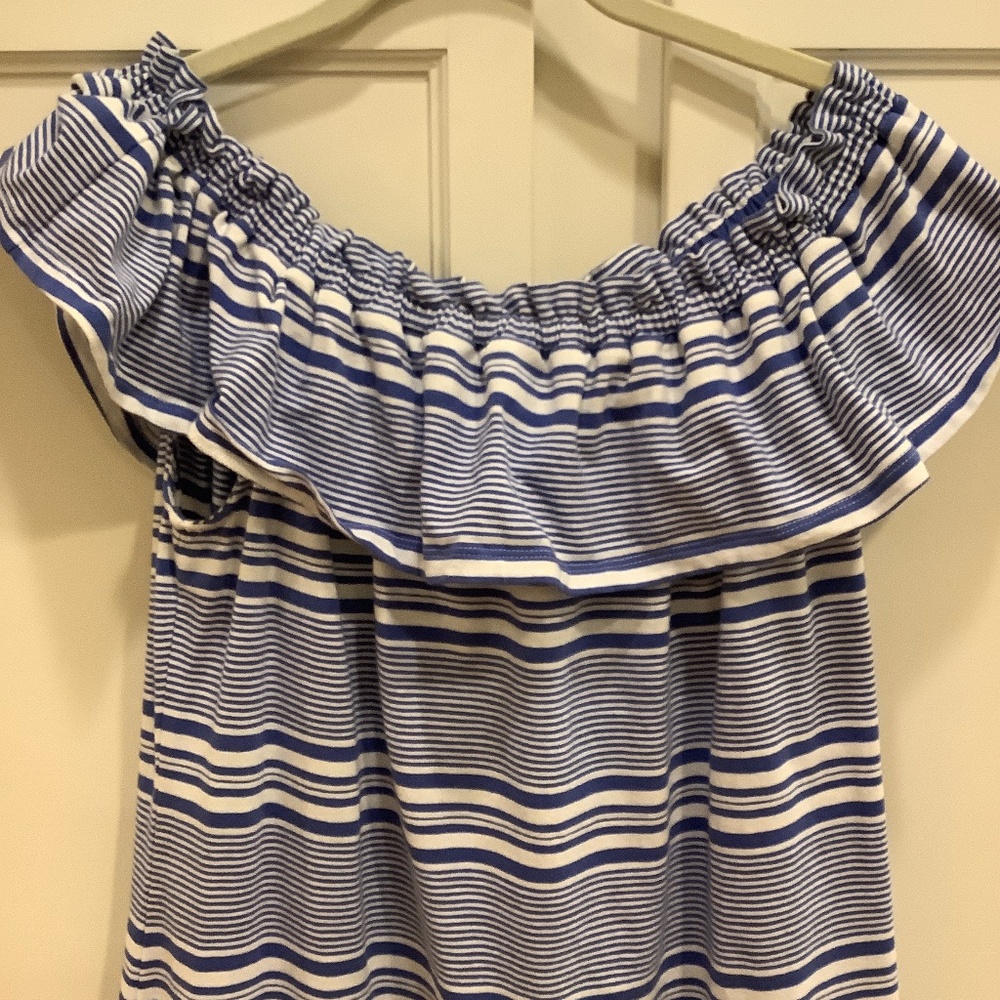 Blue striped Vineyard Vines Sundress, Size Medium